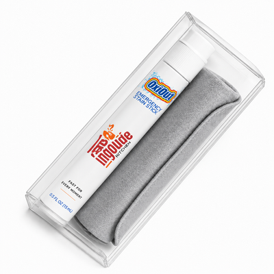 OxiOut Emergency Stain Stick Travel Kits with Premium Microfiber Cloths
