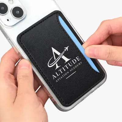 Leather Phone Wallet with Side Slit - Custom Shot Glass Now
