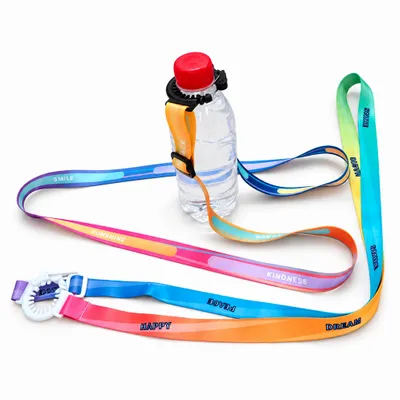 Water Bottle Straps with Bottle Clip