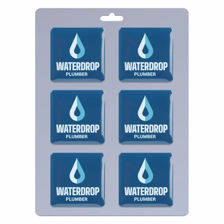 6 pack_Square Lapel Pin 1.25 inch - Custom Shot Glass Now