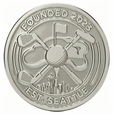 Die Struck Ball Marker - Custom Shot Glass Now