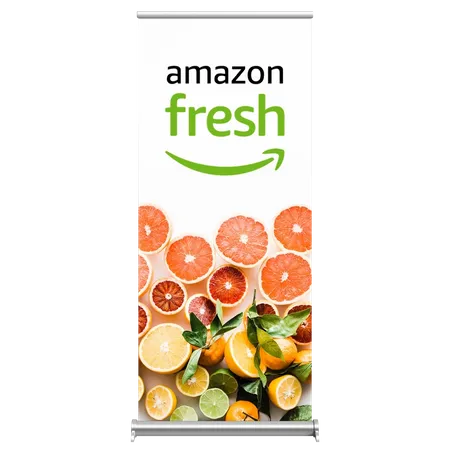 Roll Up Banner Stands - Custom Shot Glass Now