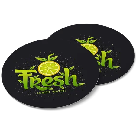 Vinyl Coasters - Custom Shot Glass Now