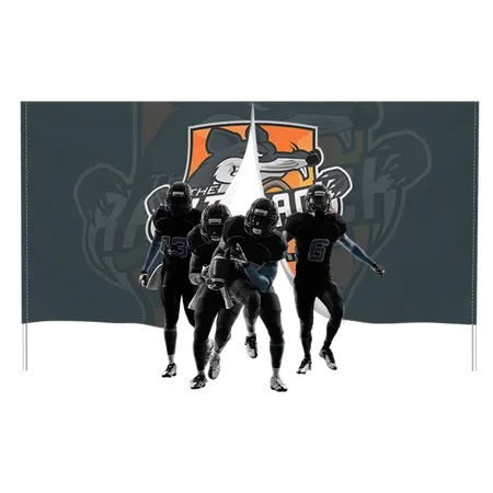 Breakaway Vinyl Banners - Custom Shot Glass Now
