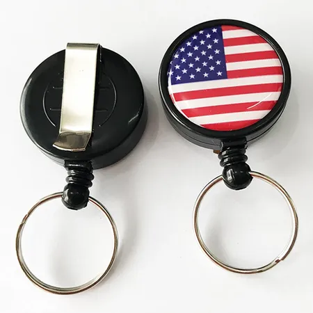 Epoxy Clasp Reel Keychain Epoxy Clasp Reel Keychain - Custom Shot Glass Now