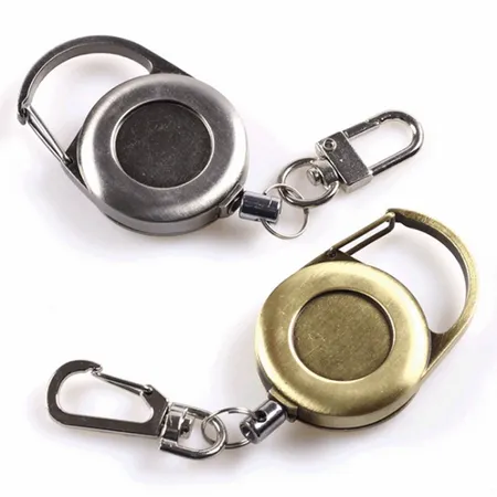 Heavy-Duty Badge Reel Keychain Heavy-Duty Badge Reel Keychain - Custom Shot Glass Now