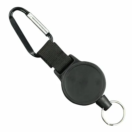 Caribiner Loop Reel Keychain Caribiner Loop Reel Keychain - Custom Shot Glass Now