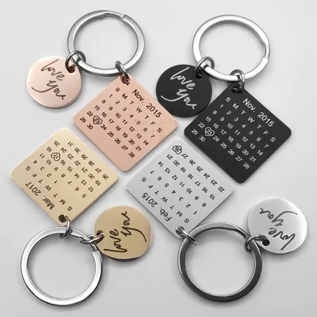 Charming Metal Keychain Charming Metal Keychain - Custom Shot Glass Now