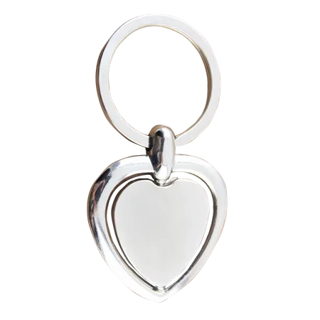 Spinning Heart Metal Keychain Spinning Heart Metal Keychain - Custom Shot Glass Now