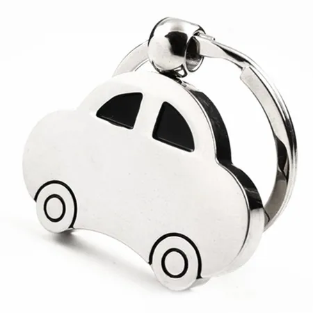Car Shaped Metal Keychain Car Shaped Metal Keychain - Custom Shot Glass Now