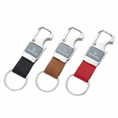 Fashion Laser Cut Leather Keychain Fashion Laser Cut Leather Keychain - Custom Shot Glass Now