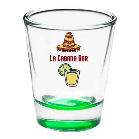 Clear Glass Shot Glass - Custom Shot Glass Now