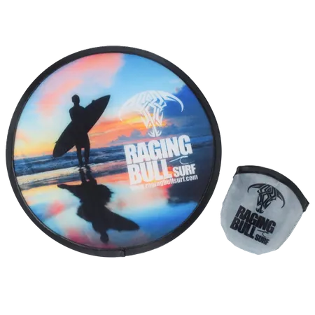 Collapsible Nylon Frisbee 9.8 inch - Custom Shot Glass Now
