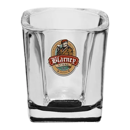 Imported Square Shot Glass - Custom Shot Glass Now