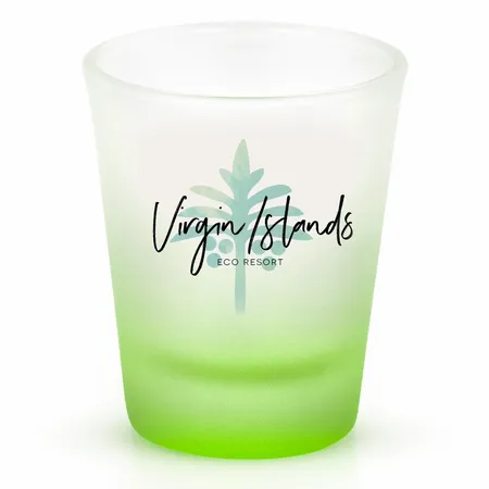 Frosted Glass Shot Glass - Custom Shot Glass Now