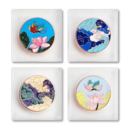 Customized Glass Alloy Coaster - Custom Shot Glass Now