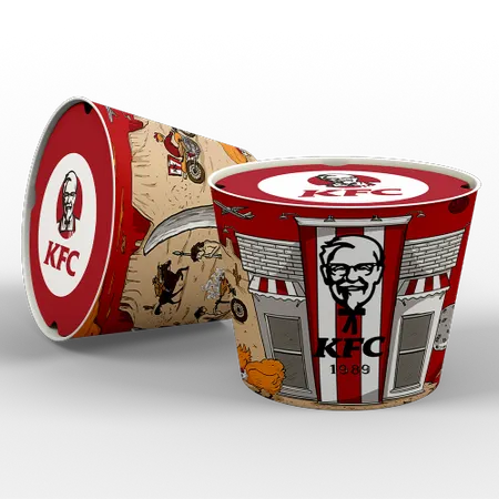 Paper Food Bucket - Custom Shot Glass Now
