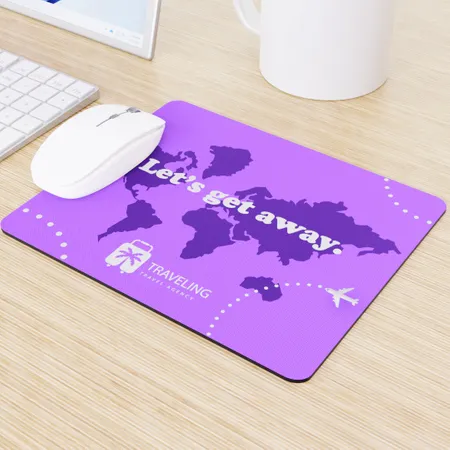 Custom Printed Rectangular Mouse Pad Custom Printed Rectangular Mouse Pad - Custom Shot Glass Now