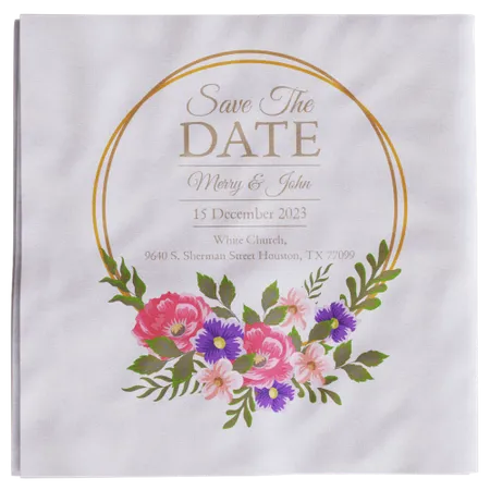 Custom Beverage Napkin - Custom Shot Glass Now