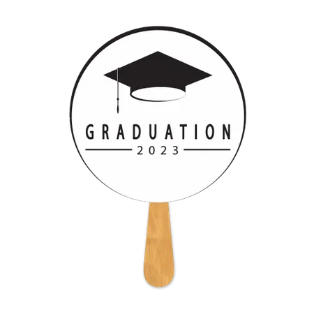 Graduation Hand Fans - Custom Shot Glass Now