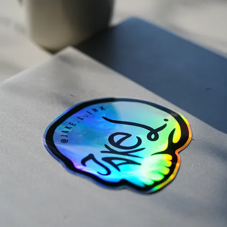 Hologram Stickers Hologram Stickers - Custom Shot Glass Now