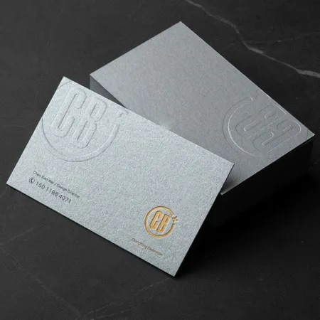Metallic Business Cards - Custom Shot Glass Now