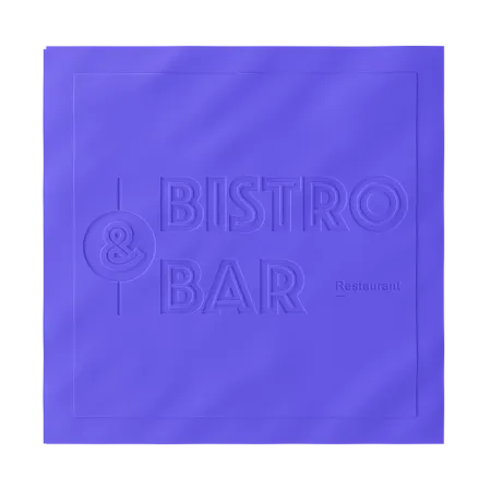 Custom Debossed Beverage Napkin - Custom Shot Glass Now