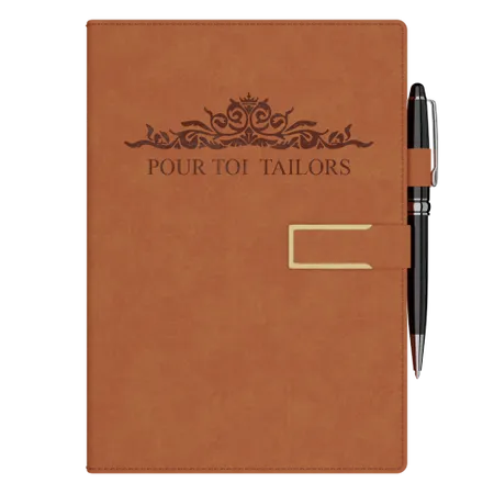 Leren notitieboeken & dagboeken - Custom Shot Glass Now