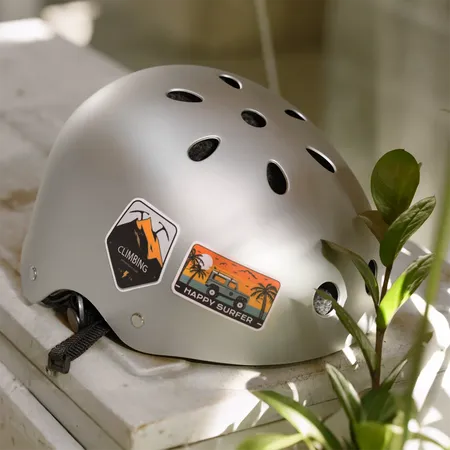 Climbing Helmet Stickers Climbing Helmet Stickers - Custom Shot Glass Now
