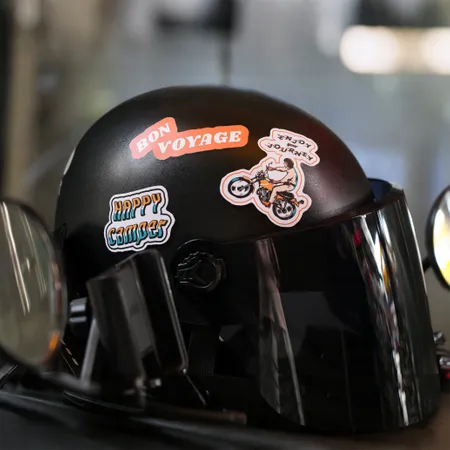 Motorcycle Helmet Stickers Motorcycle Helmet Stickers - Custom Shot Glass Now