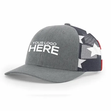 Richardson 112PM Printed Mesh Trucker Cap - Custom Shot Glass Now