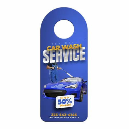 Oval Door Hangers Oval Door Hangers - Custom Shot Glass Now