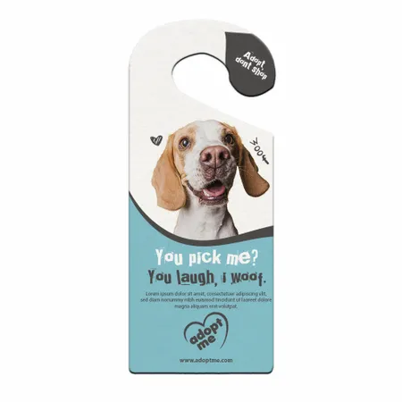 Oval Claw Door Hangers Oval Claw Door Hangers - Custom Shot Glass Now