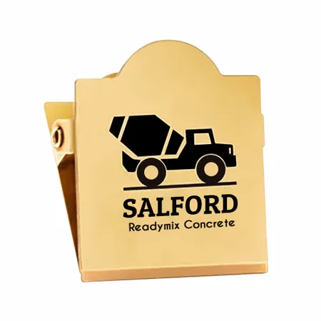 Brass Binder Clips - Custom Shot Glass Now