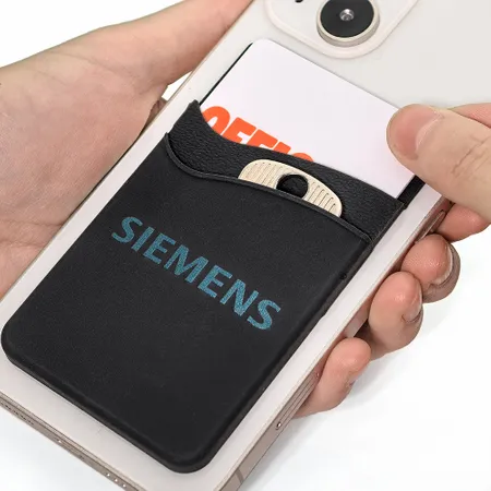 Silicone Phone Wallet Dual Card Holder - Custom Shot Glass Now