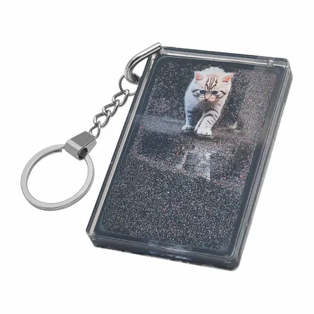 Quicksand Keychain Quicksand Keychain - Custom Shot Glass Now