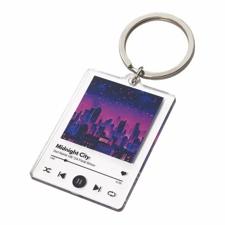 Acrylic Keychain Acrylic Keychain - Custom Shot Glass Now