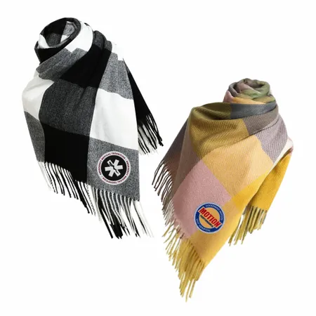Plush Polyester Scarves - Custom Shot Glass Now