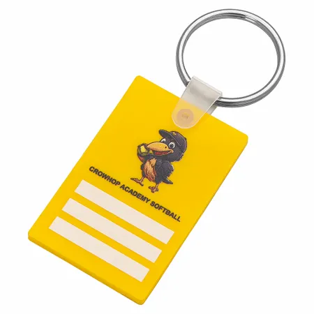 Luggage Tag Keychain Luggage Tag Keychain - Custom Shot Glass Now
