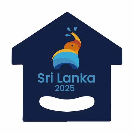 Breezin' House Plastic Hand Fans - Custom Shot Glass Now