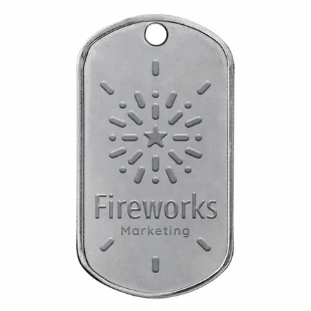 3D Metal Dog Tags - Custom Shot Glass Now