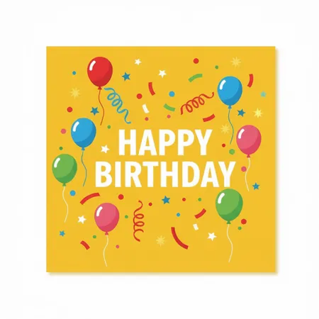 Happy Birthday Napkins - Custom Shot Glass Now