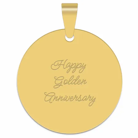 Full Color Circle Metal Keychain - Custom Shot Glass Now