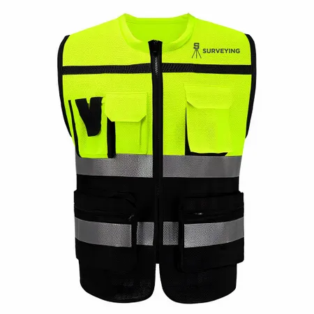 Heavy-Duty, Two-Tone Safety Vests - Custom Shot Glass Now