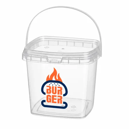 Square Transparent Drink Buckets - Custom Shot Glass Now