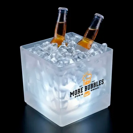 LED Frosted Drink Cubes - Custom Shot Glass Now