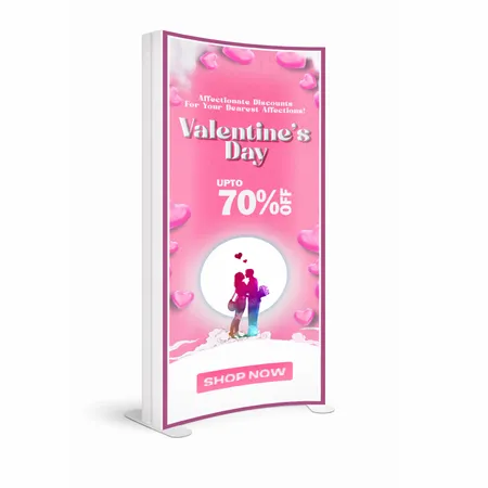 SEG Curved Lit Display - Custom Shot Glass Now