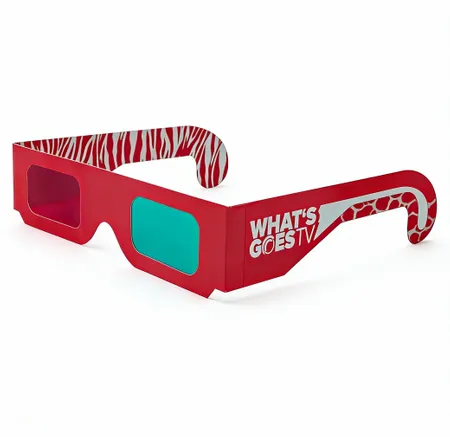 Blu Ray 3D Glasses - Custom Shot Glass Now