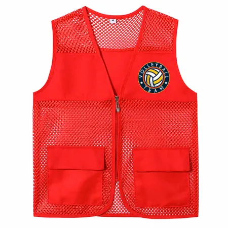 Breathable Mesh Vests with Zippers - Custom Shot Glass Now