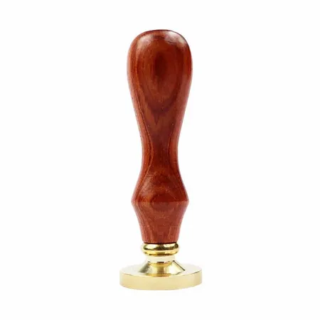 Pearwood Handle Wax Seal Stamps - Custom Shot Glass Now